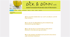 Desktop Screenshot of dick-und-duenn-berlin.de