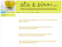 Tablet Screenshot of dick-und-duenn-berlin.de